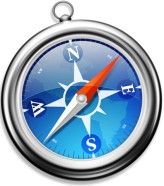 Der Safari-Webbrowser.