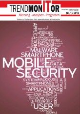 Der erste Trendmonitor hat das Thema "Mobile Security".