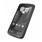 Die schwarze Version des Android-Smartphones HTC Desire mit modifiziertem Trackpad.