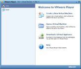 Kostenlose Virtualisierungslösung: Mit dem VMware Player lassen sich bestehende virtuelle Maschinen importieren oder neue anlegen.