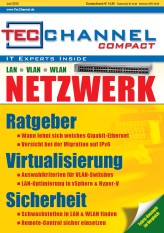 TecChannel Compact 05/2012: 160 Seiten Praxisbeiträge und Grundlagen rund um das Thema Netzwerk.