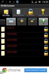 Die App File Locker verschlüsselt Dateien und ganze Ordner.