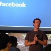 Facebook-CEO Mark Zuckerberg bei der Präsentation von Opencompute.org.