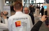 HPI-Studenten beim IT-Gipfel 2011 in München.
