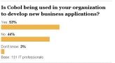 Mehr als die Hälfte der Unternehmen, die noch Cobol-Applikationen einsetzen, entwickeln auch neue Anwendungen auf Cobol-Basis.