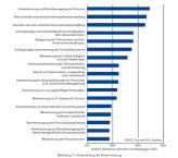 Was die Studienteilnehmner von einer ERP-Modernisierung erwarten: Vor allem Beschleunigte und vereinfachte Prozesse. So stufen die Befragten die Effekte einer ERP-Modernisierung ab.