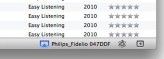 iTunes zeigt am unteren rechten Rand verfügbare Airplay-Geräte.