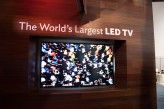 Der weltgrößte LED-Fernseher - natürlich mit 4K-Auflösung. 