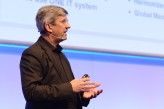 Thomas Henkel, CIO von Amer Sports, auf dem Hamburger IT-Strategietagen.