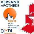 Versandapotheken müssen registriert sein und ein spezielles Logo auf ihrer Webseite darstellen.