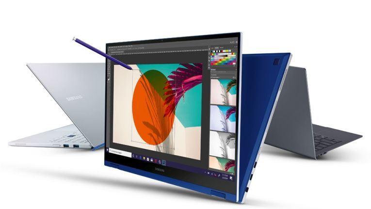 Seit Juni 2020 stellt Samsung (wieder) Notebooks her. Im Bild ist das Samsung Galaxy Books abgebildet.